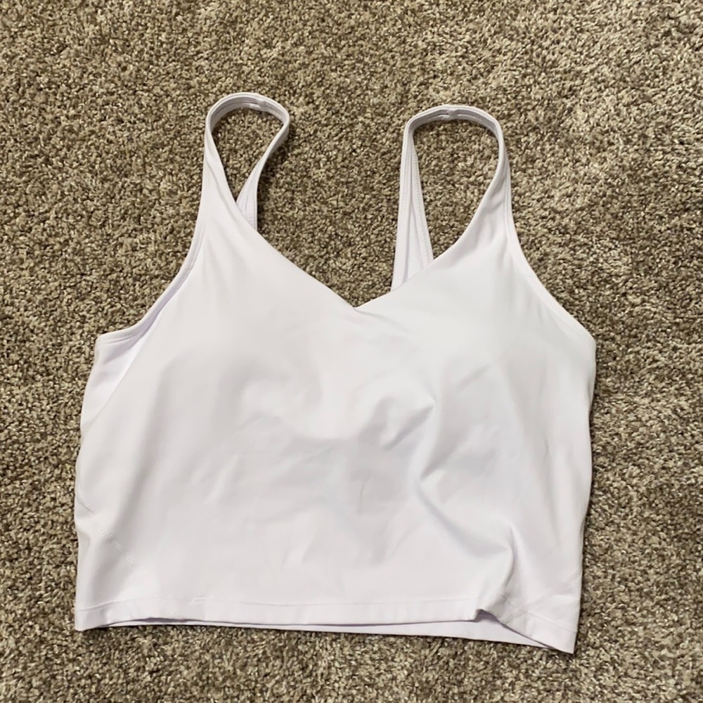 White Amazon “Align” Tank